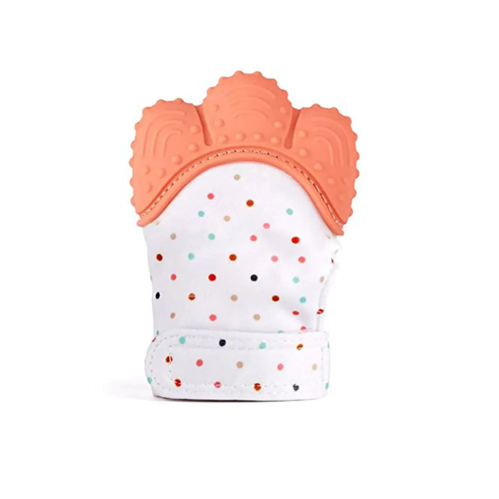 Food-Grade Silicone Baby Teething Gloves – Sensory Gum Soothing Mittens