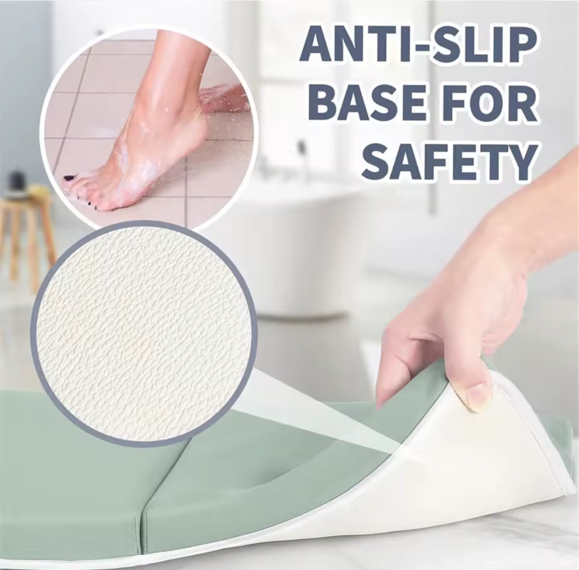 Foldable Baby Bath Kneeling & Elbow Pad Set β Extra Soft, Thick & Supportive