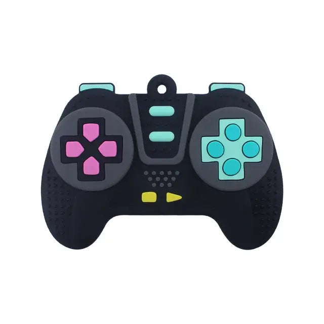 Non-Toxic Silicone Baby Remote Teether – Sensory Development Toy