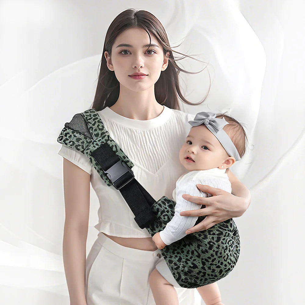 Portable One-Shoulder Baby Sling Carrier – Comfort & Style On-the-Go