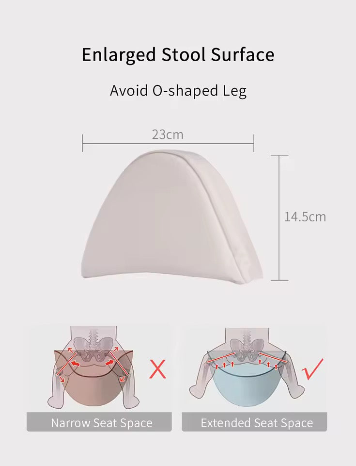 Ergonomic Baby Hip Seat Carrier – Memory Foam Comfort & Hands-Free Convenience
