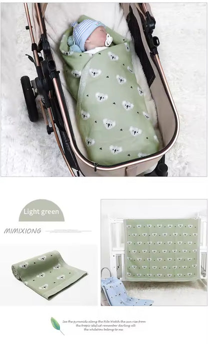 Premium Newborn Baby Blanket – Soft, Hypoallergenic & Breathable Comfort