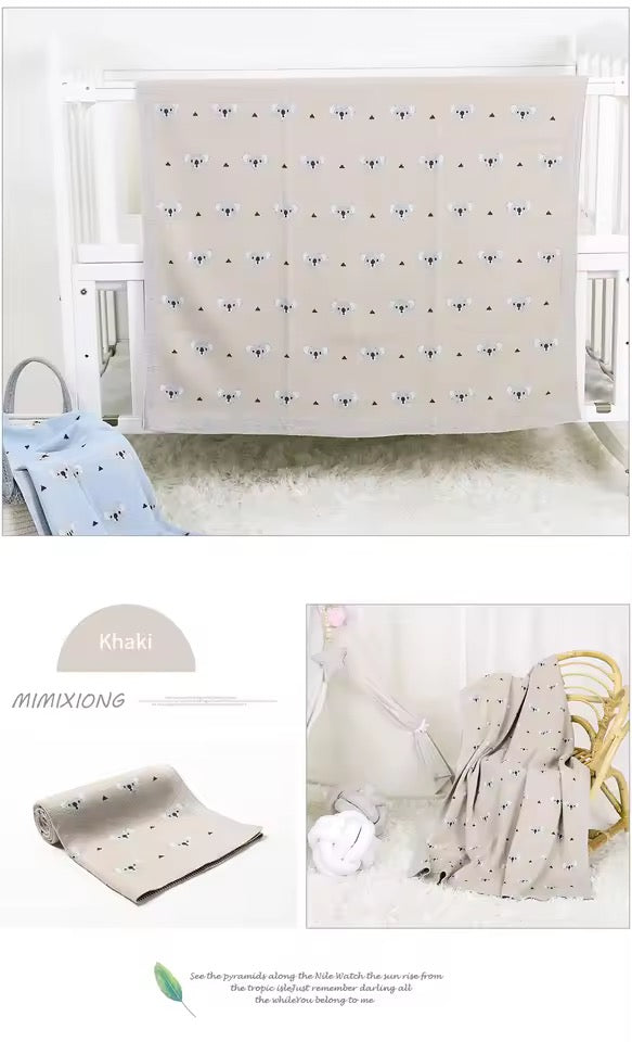Premium Newborn Baby Blanket – Soft, Hypoallergenic & Breathable Comfort
