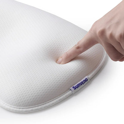 Premium Anti-Flat Head Baby Pillow – Breathable Sorona Plant Fiber Comfort