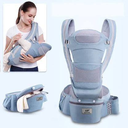 Ergonomic Baby Carrier Backpack - Comfortable Hands-Free Support for Parents