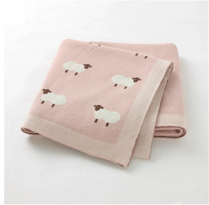 Premium Newborn Baby Blanket – Soft, Hypoallergenic & Breathable Comfort