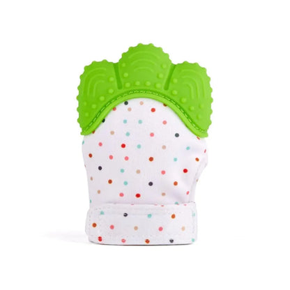 Food-Grade Silicone Baby Teething Gloves – Sensory Gum Soothing Mittens